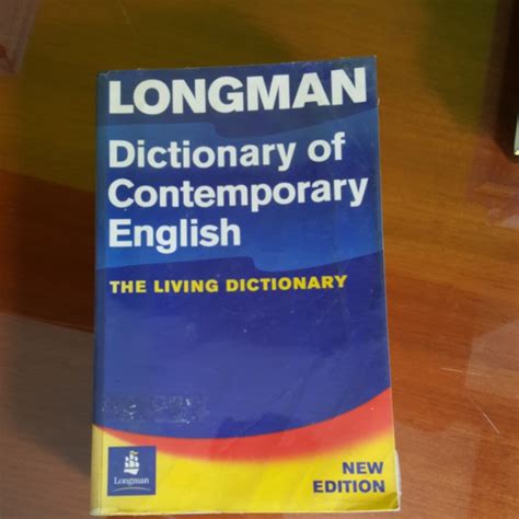 Longman Dictionary Of Contemporary English Hobbies Toys Books