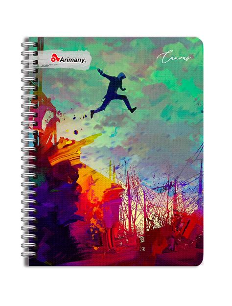 Cuaderno Doble Anillo Pasta Semidura Universitario Canvas Hojas