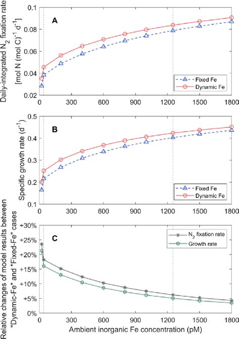 Modeled And Observed Diurnal Variations Of Fe In Photosystems And