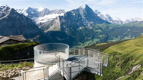 Grindelwald First First View Vantage Platform Now Open Jungfrau Ch