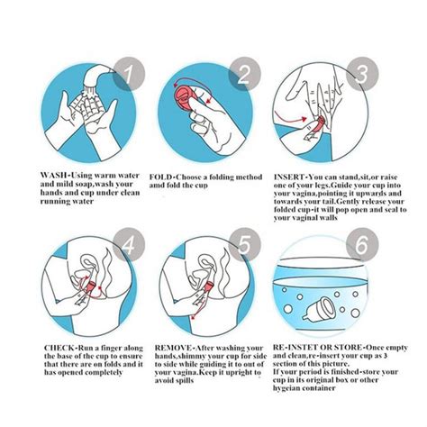 Menstrual Cup Diagram