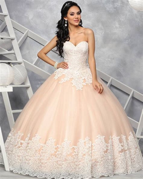 Style 80353 In Blush Ivory Is A New Classic Featuring Tulle Lace Inserts Oh So Chic