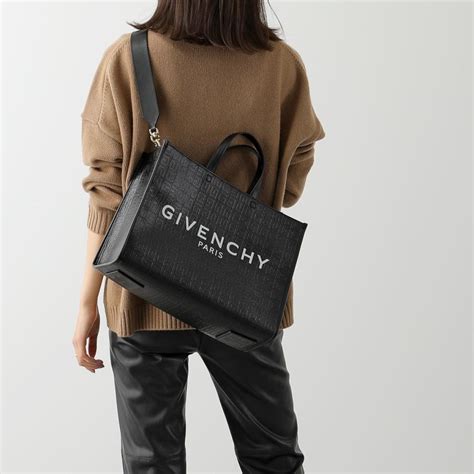 Givenchy ジバンシィ トートバッグ G Tote Med Bb50n2b1gt レディース 4g コーティングキャンバス ミディアム