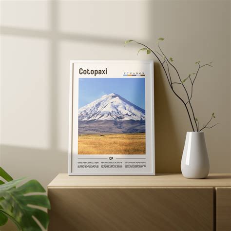 Cotopaxi Poster, Cotopaxi Print, Cotopaxi Wall Art, South America Poster, South America Print ...