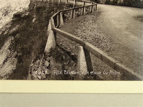 RHONE GLETSCHER HOTEL BELVEDERE ALTE PHOTOGLOB FOTOGRAFIE Kaufen Auf