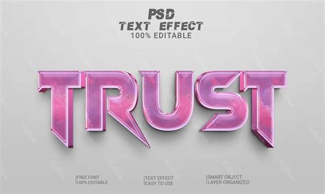 Trust Girly Heavy Metal Font Style Effect | Photoshop PREMIUM PSD File