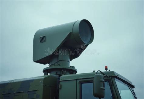 military radar system mounted   tactical vehicle  surveillance