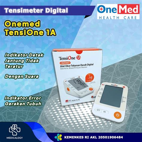 Jual Onemed Tensione A Tensimeter Dengan Suara Digital Alat Ukur