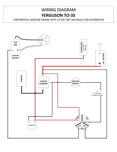 12 Volt Wiring Diagram For 1948 Ford 8n Tractor