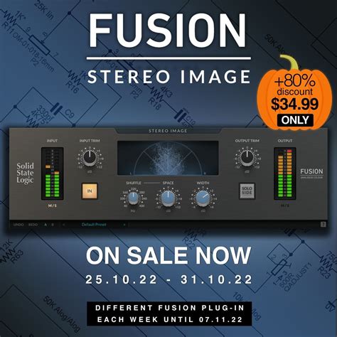 セール Solid State Logic SSL のFusion Stereo Image Plug inが約83 オフの 34