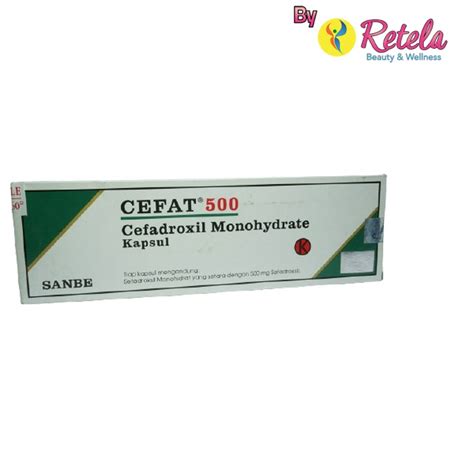 Jual Cefat 500 Mg 1 Strip 10 Capsul Shopee Indonesia