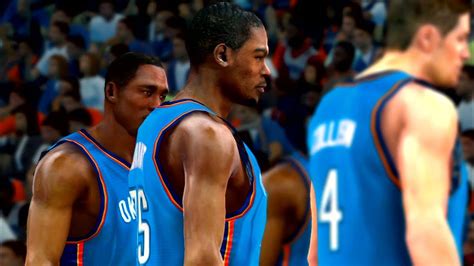 Nba 2k12 Gameplay Charlotte Bobcats Vs Oklahoma City Thunder Youtube