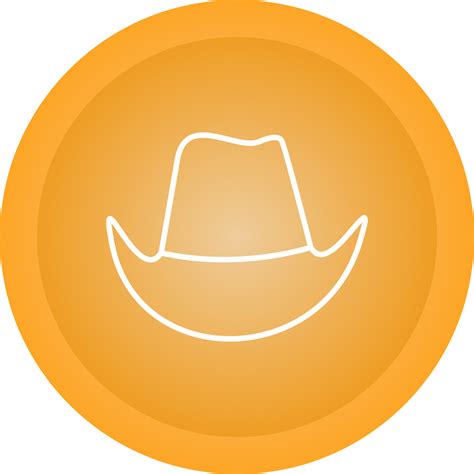 Cowboy Hat Vector Icon 22688771 Vector Art at Vecteezy