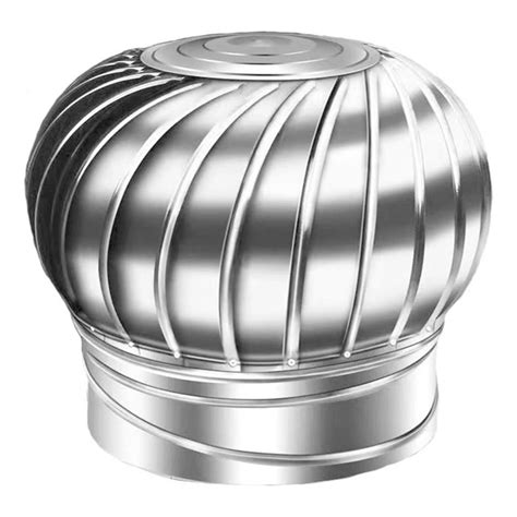 Sortie De Toit Extracteur De Fum Es Rotatif Olien En Inox Base Ronde