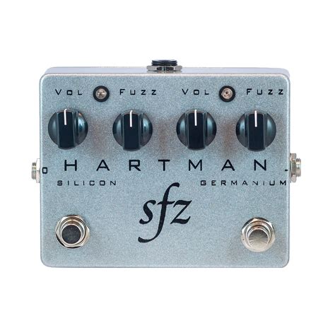 Hartman Electronics Sfz Dual Stage Fuzz Guitar Effects Pedal Musician