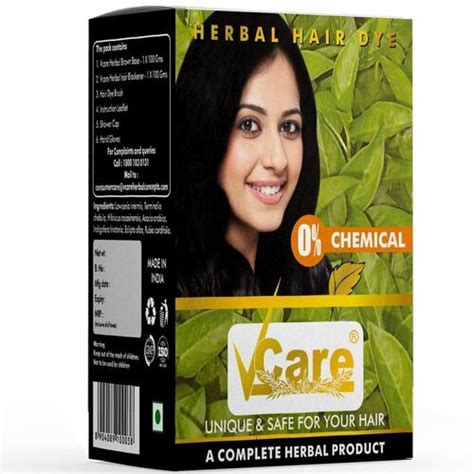 Natural Black Vcare Herbal Hair Dye At Best Price In Coimbatore Ezhil