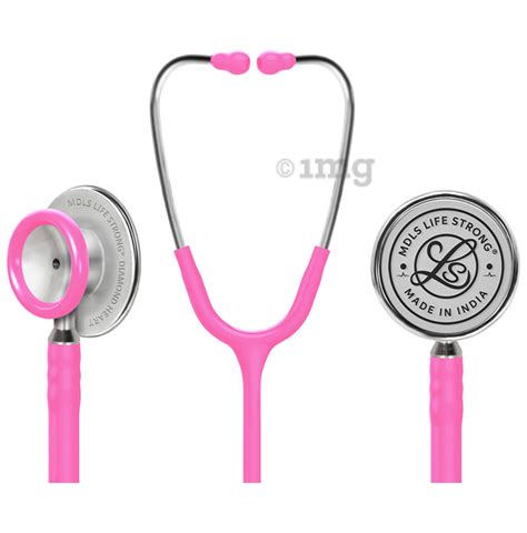 MDLS Life Strong Diamond Heart Stethoscope Pink: Buy box of 1.0 Unit at ...