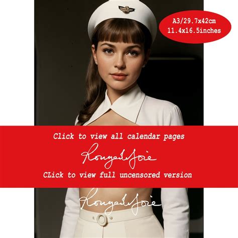 Nude Female Calendar 2024 Etsy