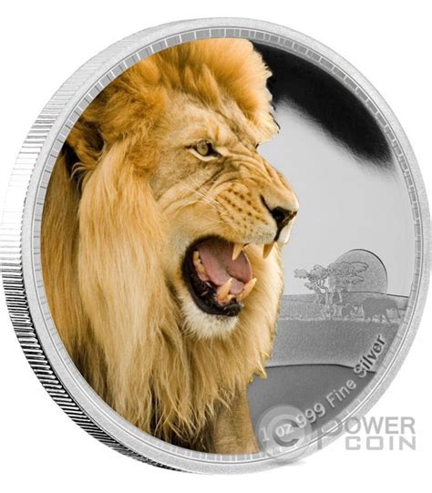 AFRICAN LION Kings Of The Continents Re Dei Continenti Leone 1 Oz