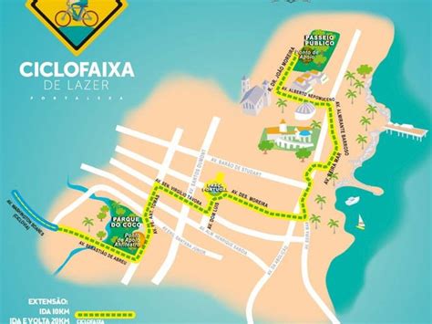 G1 Ciclofaixa de lazer começa a funcionar neste domingo em Fortaleza