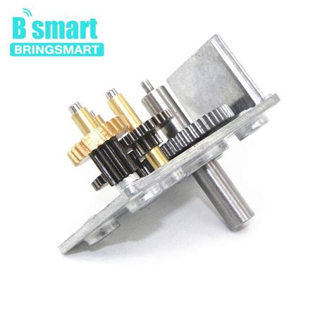 Bringsmart Motor De Engranaje Helicoidal De V Rpm Dc Con