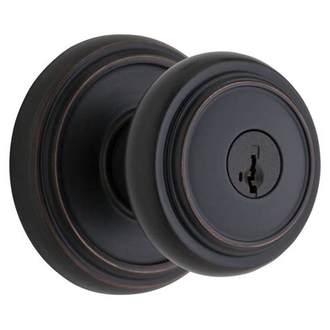 Weiser Wickham Venetian Bronze Entry Knob The Home Depot Canada