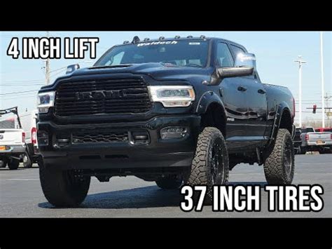 Lifted Ram Waldoch Rampage X Inch Tires Youtube