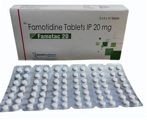 famotidine  mg tablet  rs strip pharma tablet  nagpur id