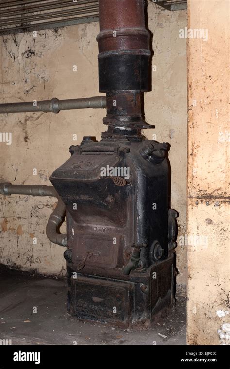 An Original Antique Beeston Coal Fired Water Heating Boiler Found