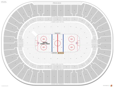 Honda Center Seating Guide: Floor Level Access Details 5