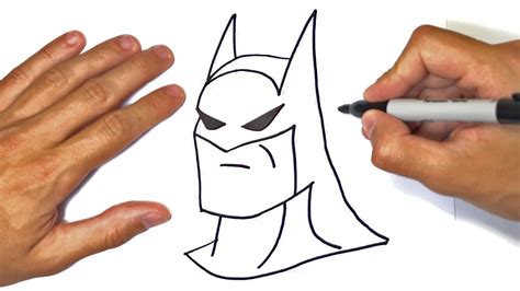 How To Draw Batman Draw Batman Batman Drawing Batman Drawing Easy ...