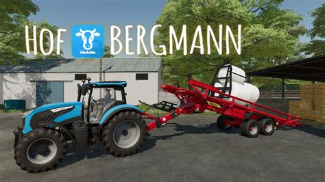 Ls Silageballen Sammeln Und Verkaufen Hof Bergmann Im