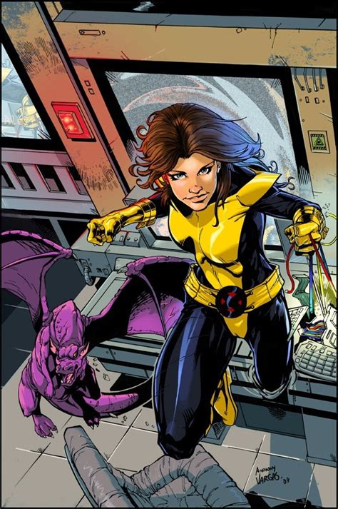 Kitty Pryde And Lockheed Kitty Pryde Marvel Girls Marvel Heroes