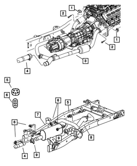 Dodge Ram 1500 Undercarriage Diagram