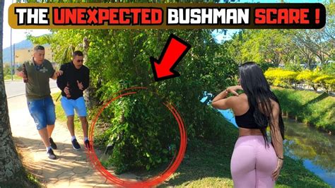 Bushman Prank See How Men React To This Funny Prank Surreal Screams