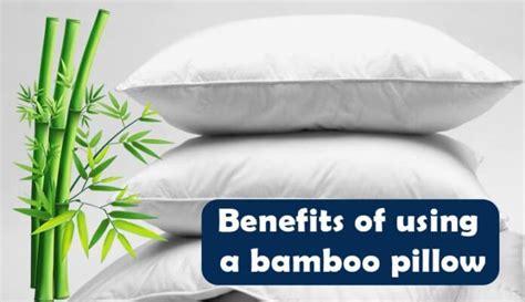 Health Benefits Of Bamboo Pillows