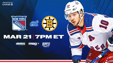 Pregame Notes: Rangers at Bruins | New York Rangers