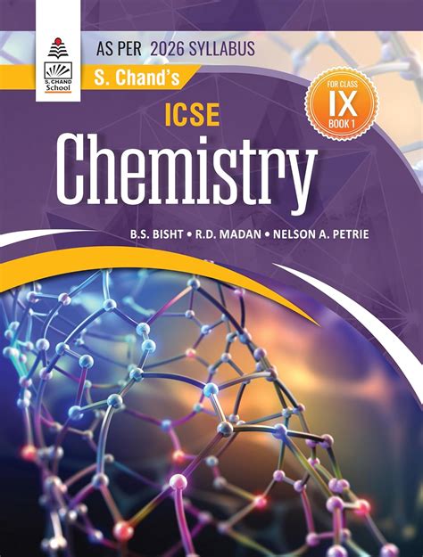 S Chand Icse Chemistry Book 1 Class Ix Bs Bisht Rd Madan