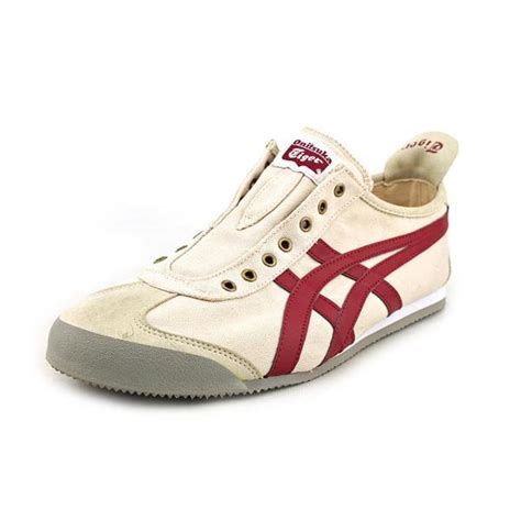 Onitsuka Tiger By Asics Womens Mexico 66 Slip On Basic Textile