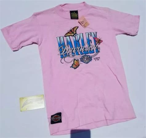 T Shirt Embl Me D Vintage Logo Harley Davidson Deadstock Haut