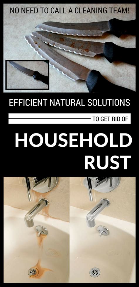 Efficient Natural Solution To Get Rid Of Household Rust