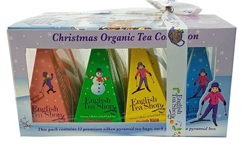 English Tea Shop Organic Christmas Tea Collection Teebeutel 12 X 2g