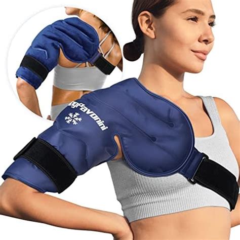 Amazon Xl Shoulder Ice Pack Rotator Cuff Cold Therapy Reusable