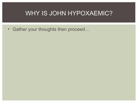 Pathophysiology Of Hypoxic Respiratory Failure Ppt