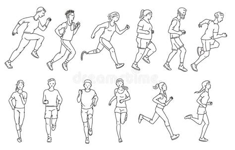 Cartoon People Running Stock Illustrations – 33,065 Cartoon People ...