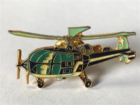 PINS HELICOPTERE COMBAT Guerre Armee Militaire Jys Segalen Collection