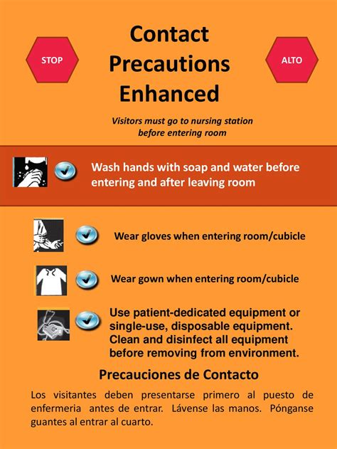 Contact Precautions Enhanced Ppt Descargar