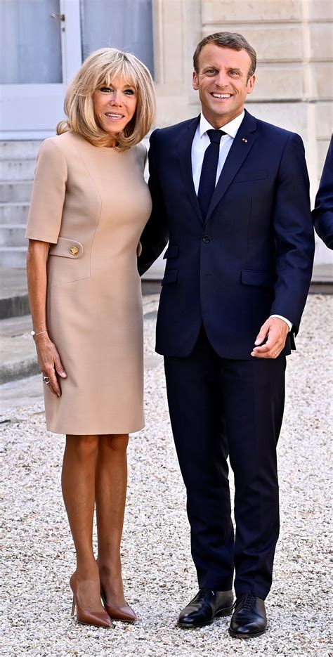 Brigitte Macron Is Back With A Classic Take On Parisian Chic Parisian