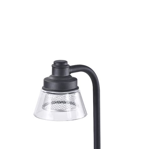 Harbor Breeze 150 Lumen 24 Watt Black Low Voltage Hardwired Integrated Led Outdoor Path Light