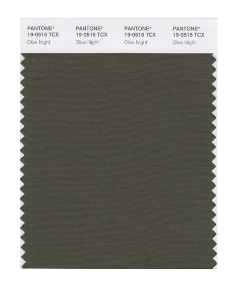 Buy Pantone Cotton Swatch 19 0515 Olive Night